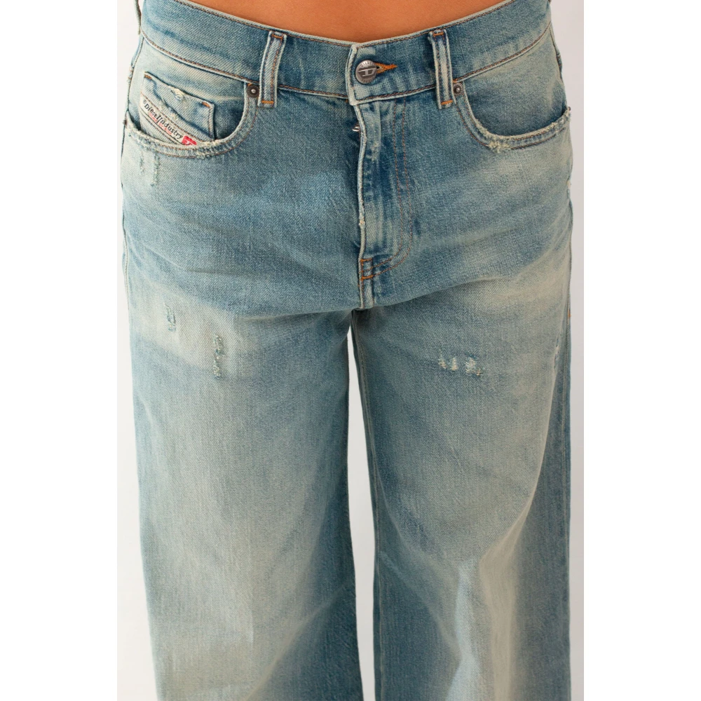 Diesel Vintage Flare Jeans 1978 Style Blue Dames