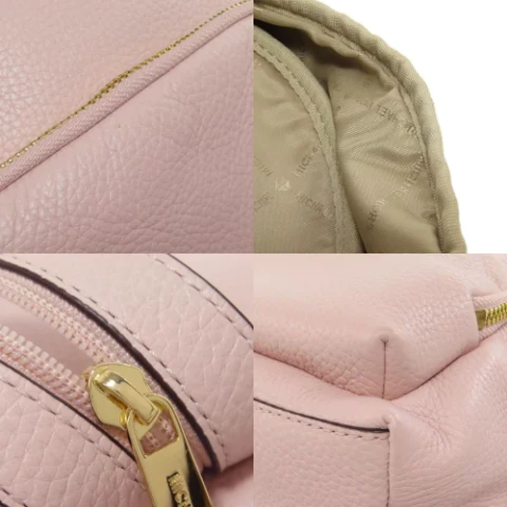Michael Kors Pre-owned Leather backpacks Pink Dames