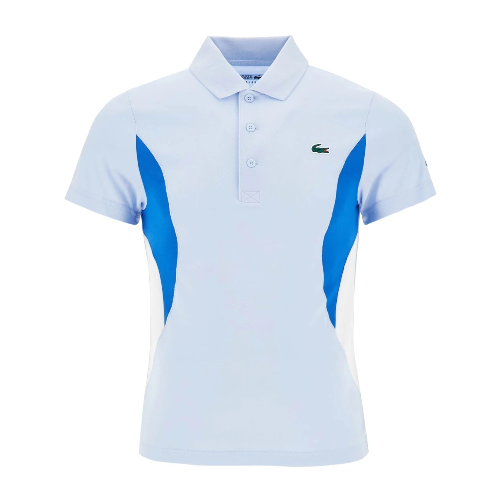 Lacoste Novak Djokovic Handtekening Sportpolo Blue Heren