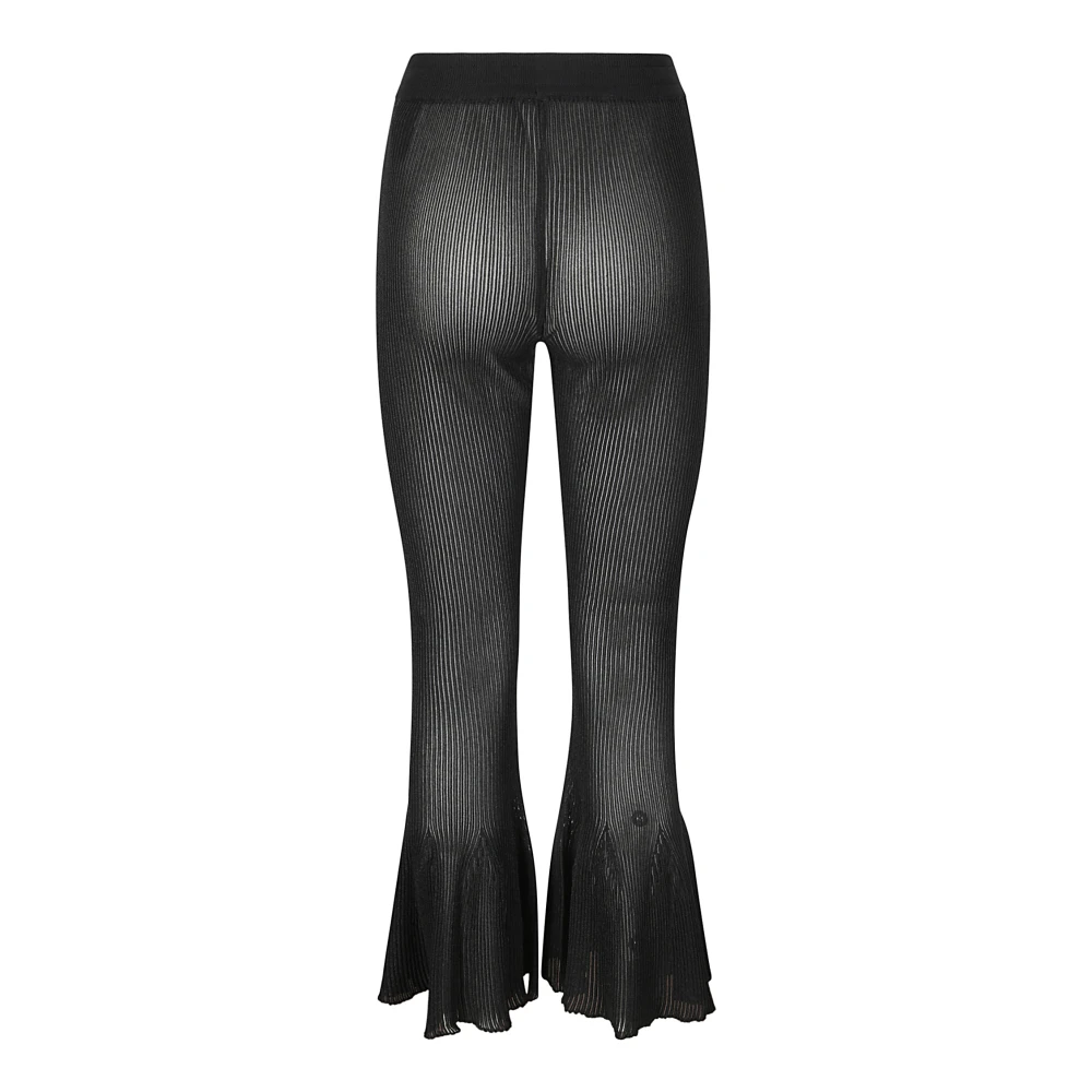 Cfcl Lurex Elastische Taille Broek Black Dames