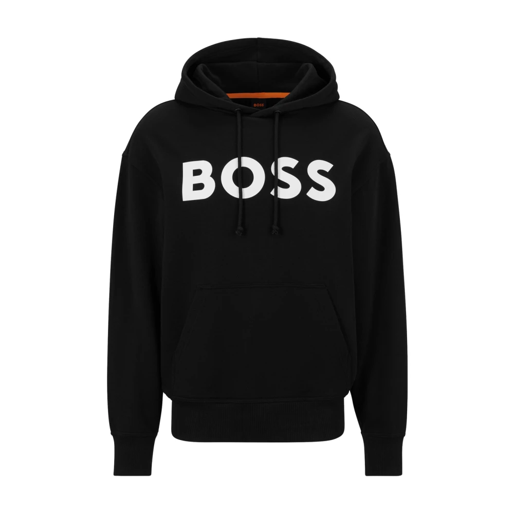 Hugo Boss Hoodies Black Heren