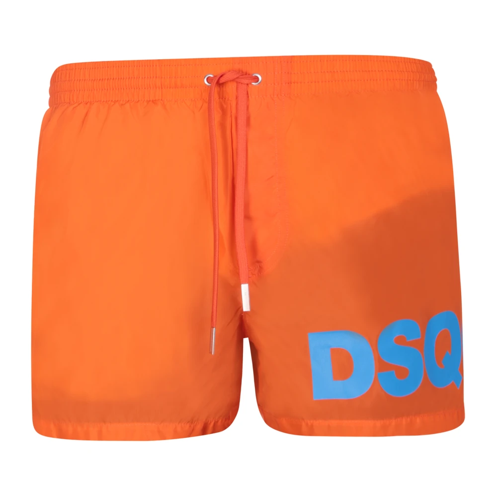 Dsquared2 Midi Boxer Briefs Orange Heren
