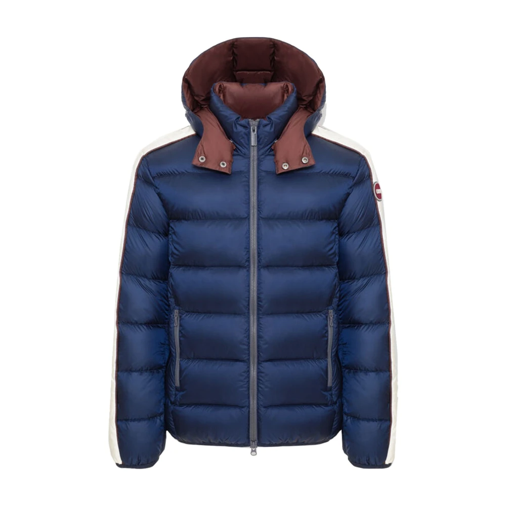 Colmar Herren Blau Daunenjacke Heritage Mit Kapuze, Farbe: Navy Größe: 48 - Bild 3