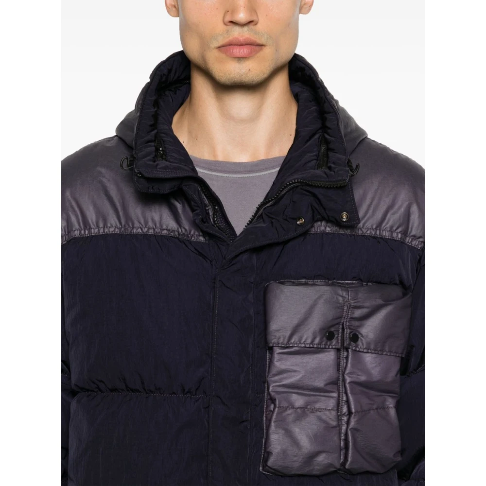 C.P. Company Stijlvolle Jas voor Mannen Blue Heren