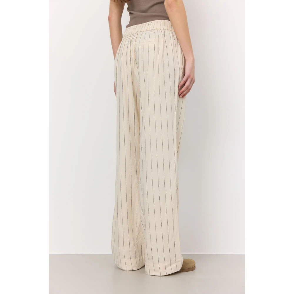 Levete Room Guddi 1 Broek in Turtledove Combi Beige Dames