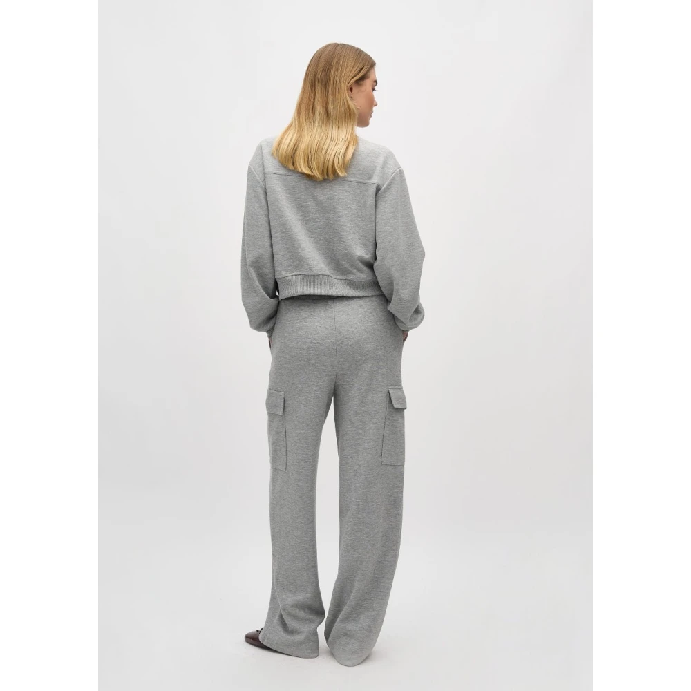 MbyM Grijze comfy cargo broek Casia Gray Dames
