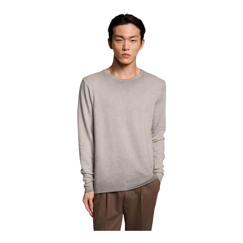 Kiefermann Men's Gray Achko Sweatshirt - Round-Neck Knitwear - 2XL - Knitwear
