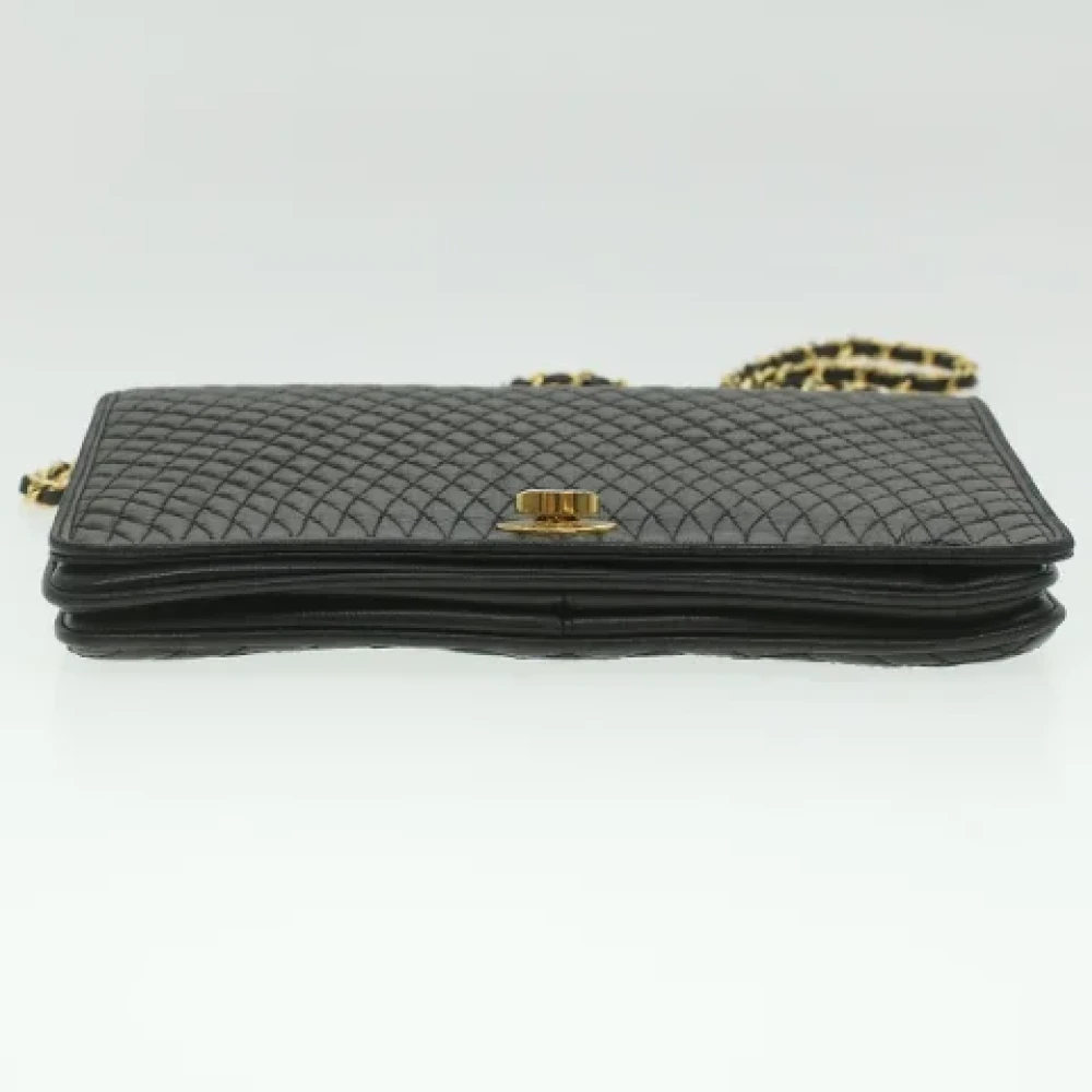 Bally Pre-owned Leather shoulder-bags Black Dames
