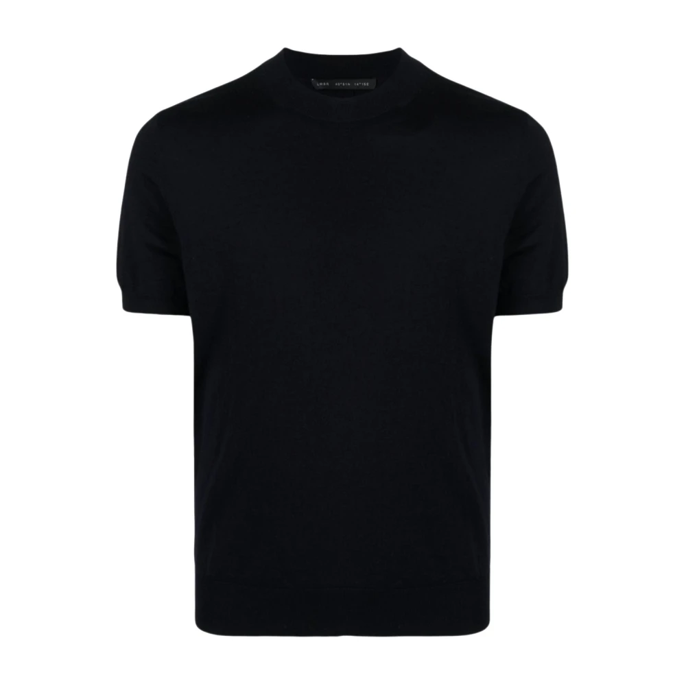 Low Brand Stijlvolle Crewneck T-Shirt Black Heren