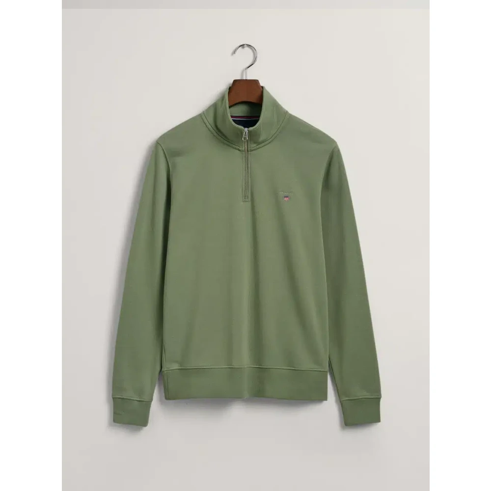Gant Sweatshirts Hoodies Green Heren