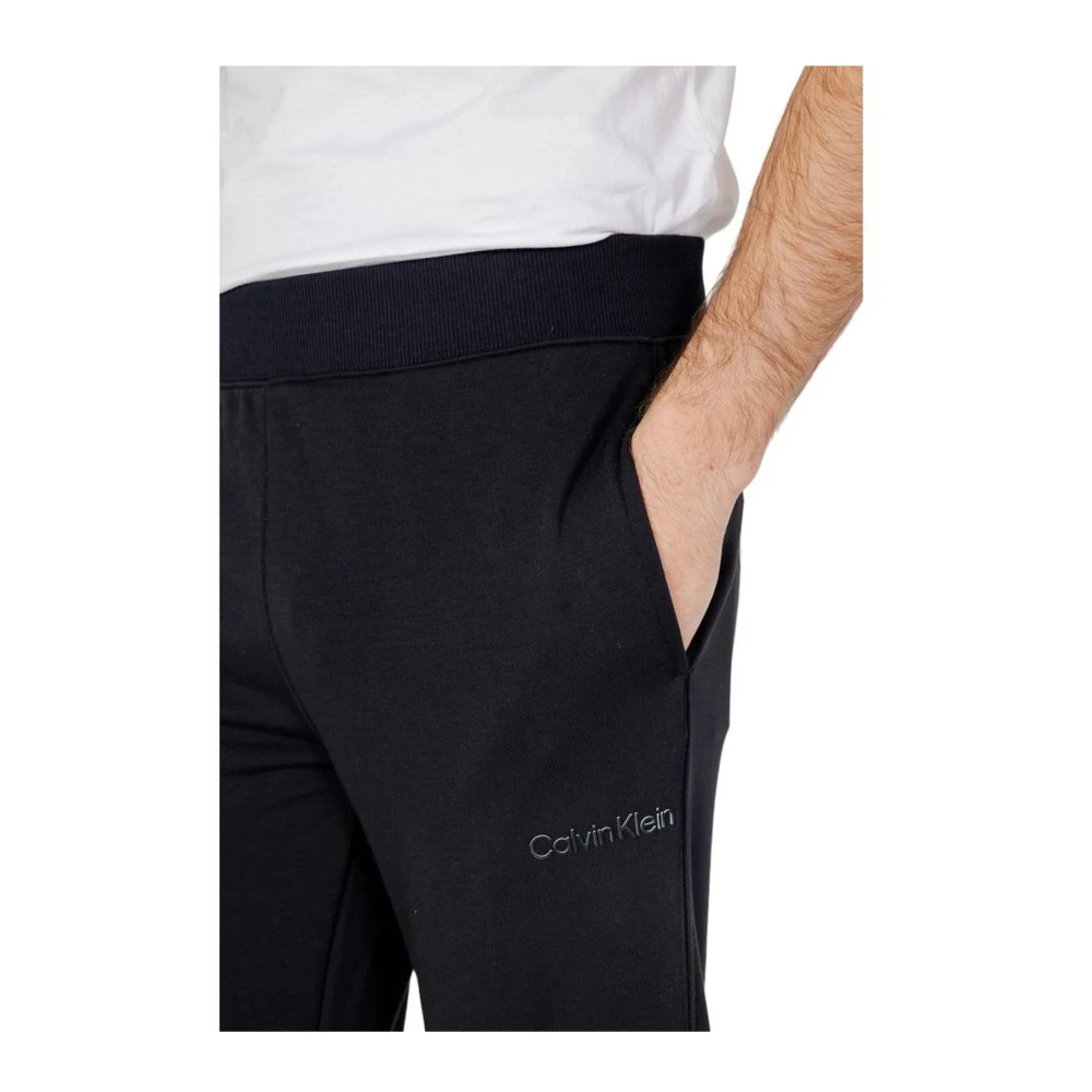 Calvin Klein Zwarte sportbroek voor mannen Black Heren