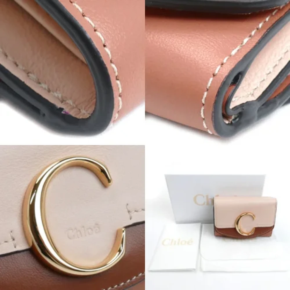 Chloé Pre-owned Leather wallets Multicolor Dames