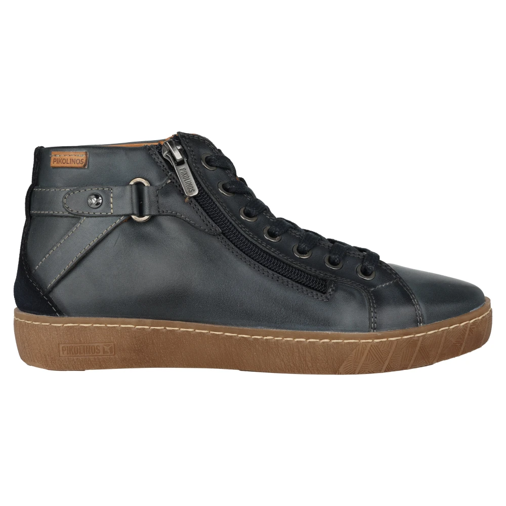 Pikolinos Blauwe Damessneaker Lanzarote Stijl Dames Schoenen
