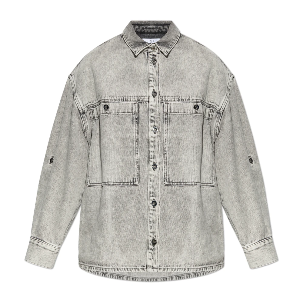 IRO Denim shirt Alysson Gray Dames