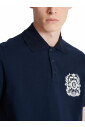 polo-en-coton-imprime-ecusson