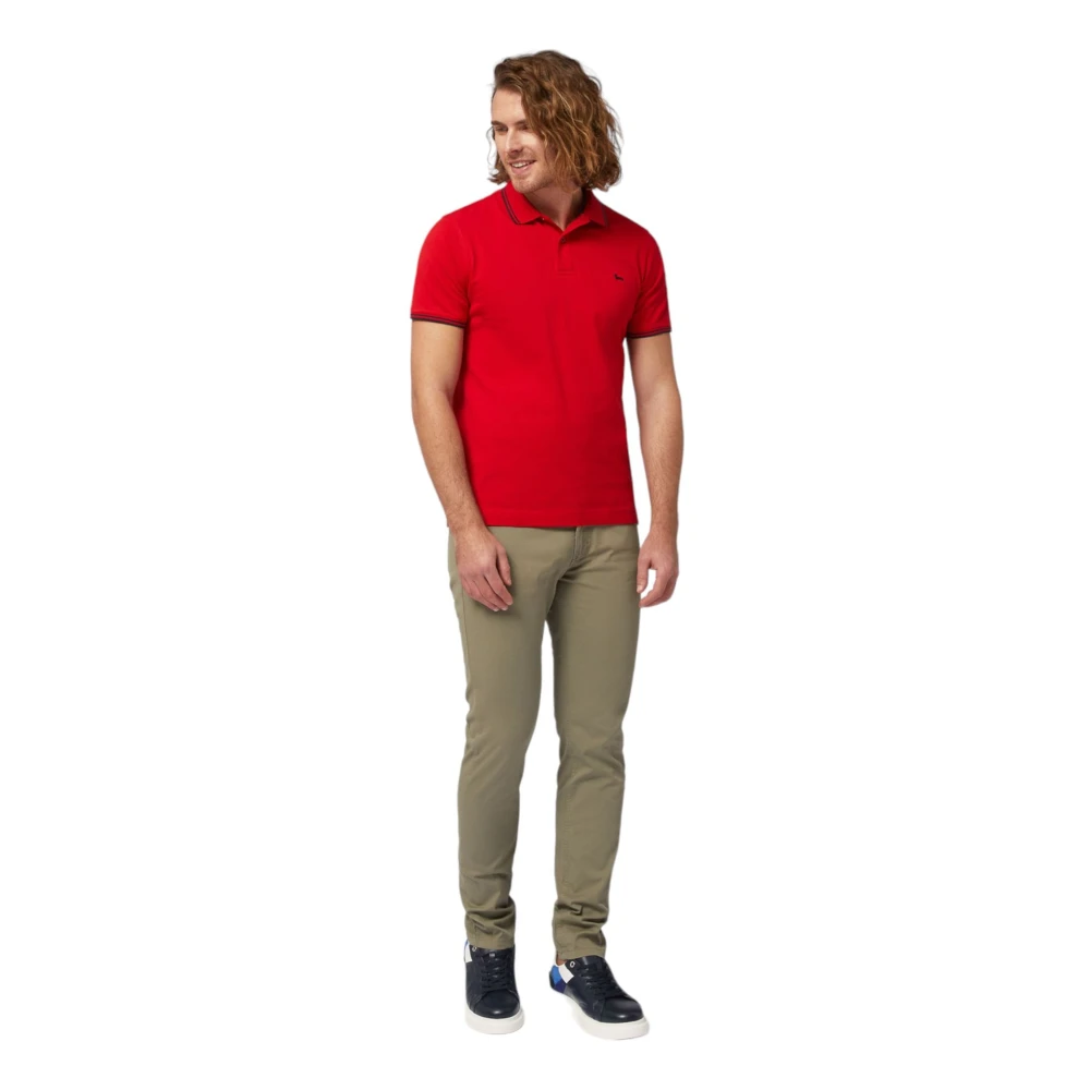 Harmont & Blaine Polo Korte Mouw Red Heren