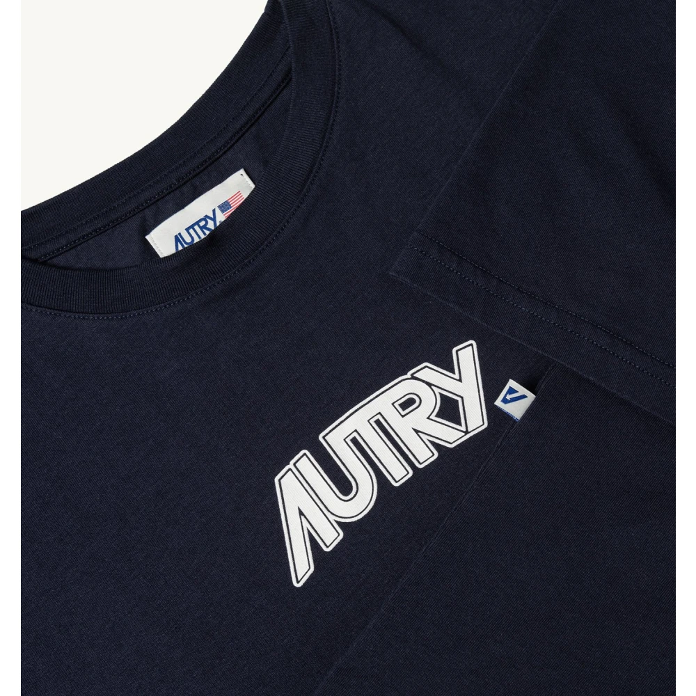 Autry T-Shirts Blue Dames