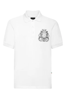 Polo Shirt SS Crest Baroque