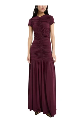 Satin Bustier Gown