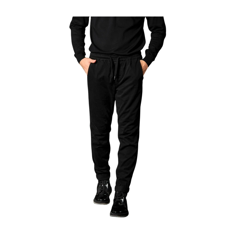 Mason's Beperkte oplage Cargo Broek Wortel Pasvorm Black Heren