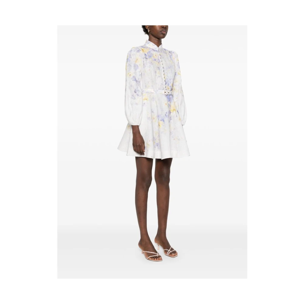 Zimmermann Lila Paarse Knoopjurk Multicolor Dames
