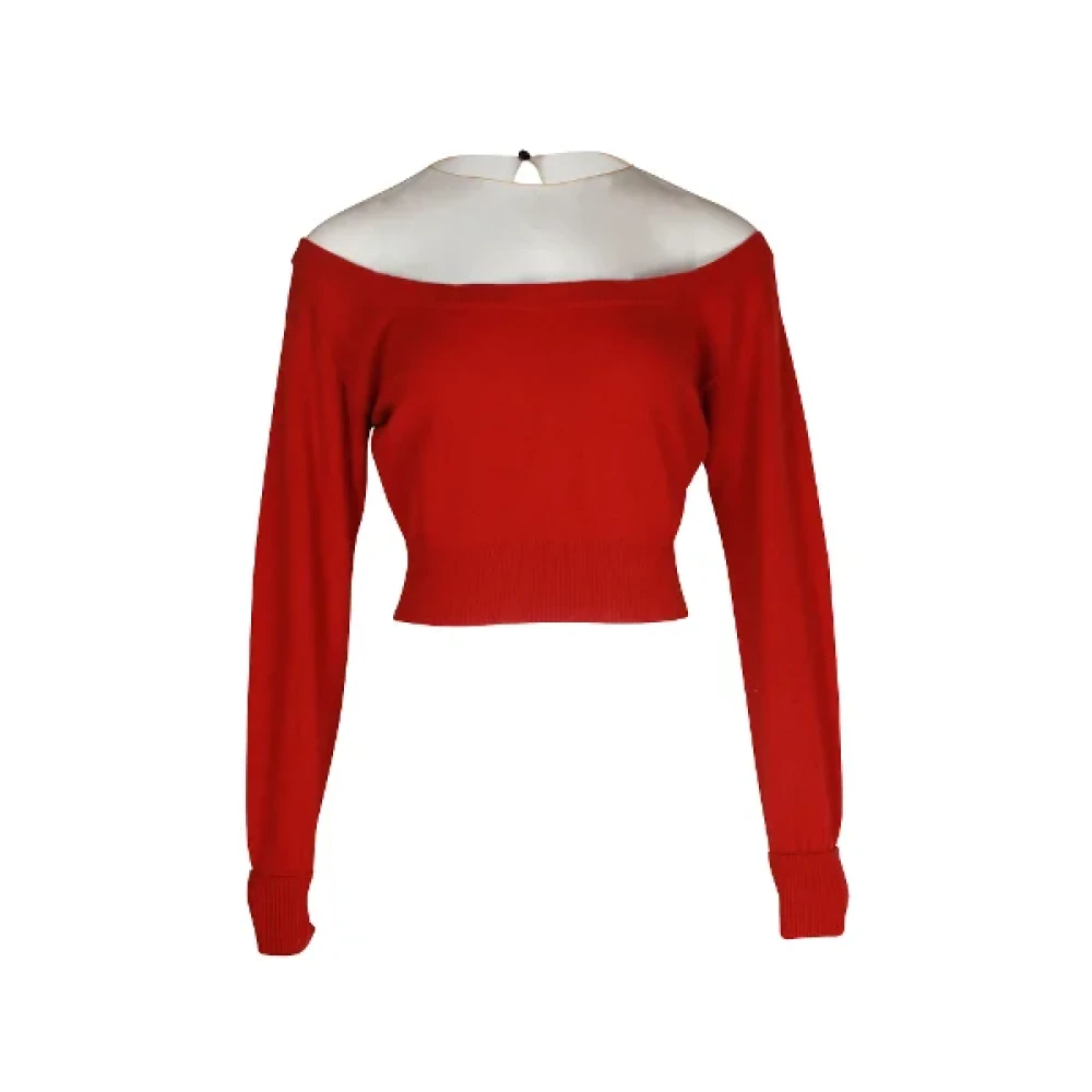 Alexander Wang Pre-owned Cashmere tops Red Dames
