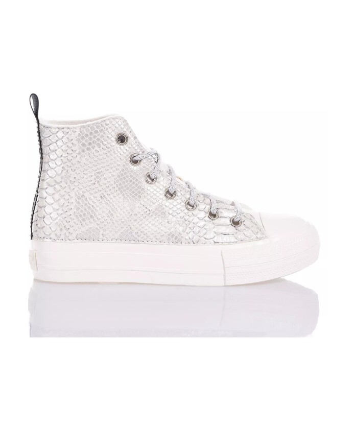 sneakers-plateforme-python-blanches