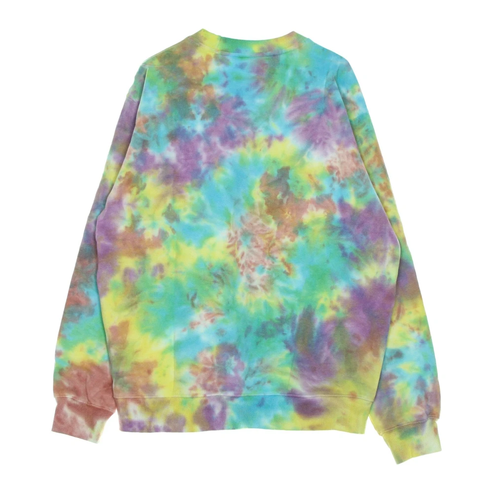 Obey Gedurfd Tie Dye Crewneck Sweatshirt Multicolor Heren