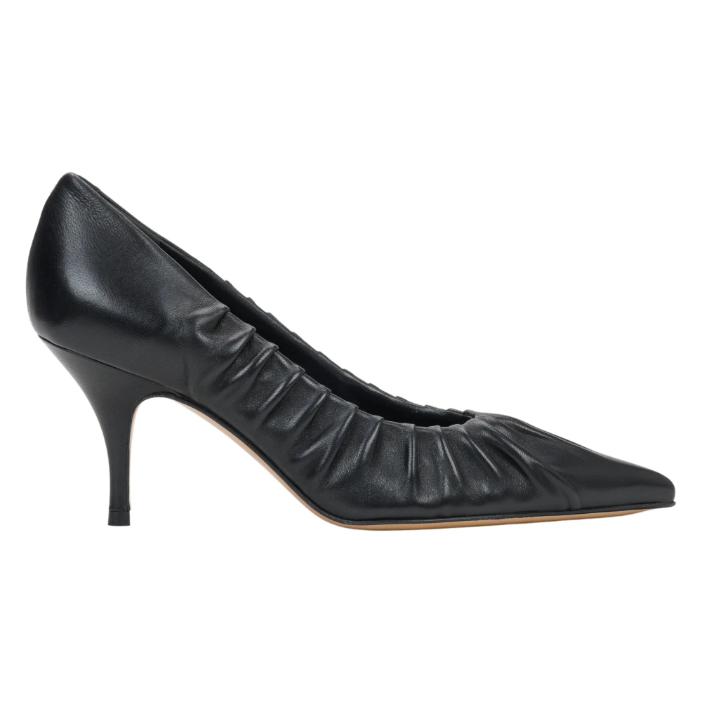 Guglielmo Rotta Women's Black Pointed-Toe Pumps - Pumps - 4 Uk - Shoes