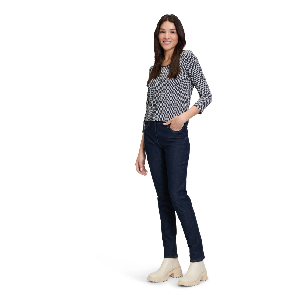 Betty Barclay Gestructureerd Ronde Hals Shirt Multicolor Dames