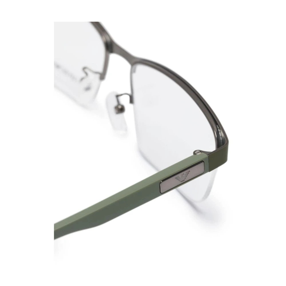 Emporio Armani Groen Optisch Montuur Stijlvol Dagelijks Gebruik Green Heren