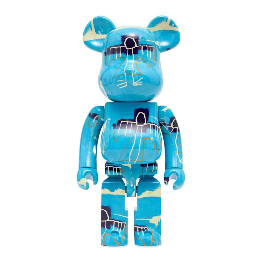 Medicom Toy Basquiat Grafiska Figurer Konstleksak Blue, Pojke