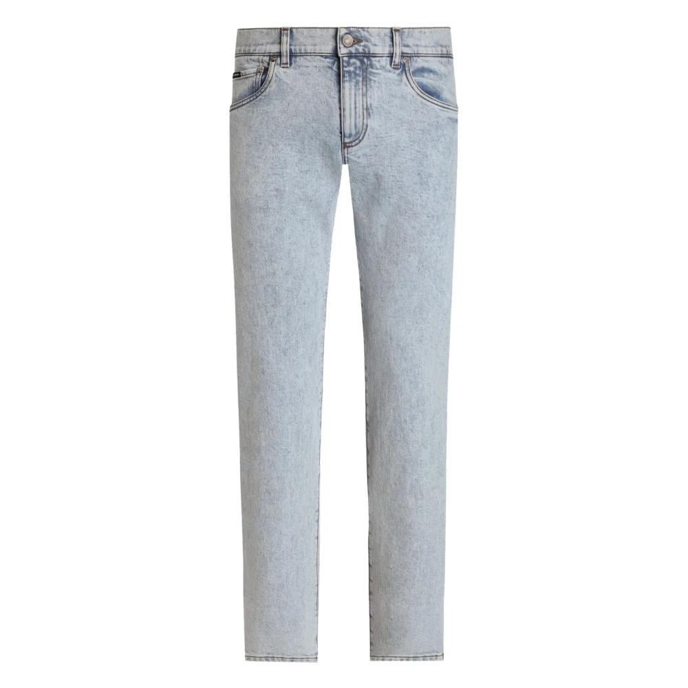 Dolce & Gabbana Heldere Blauwe Jeans Blue Heren