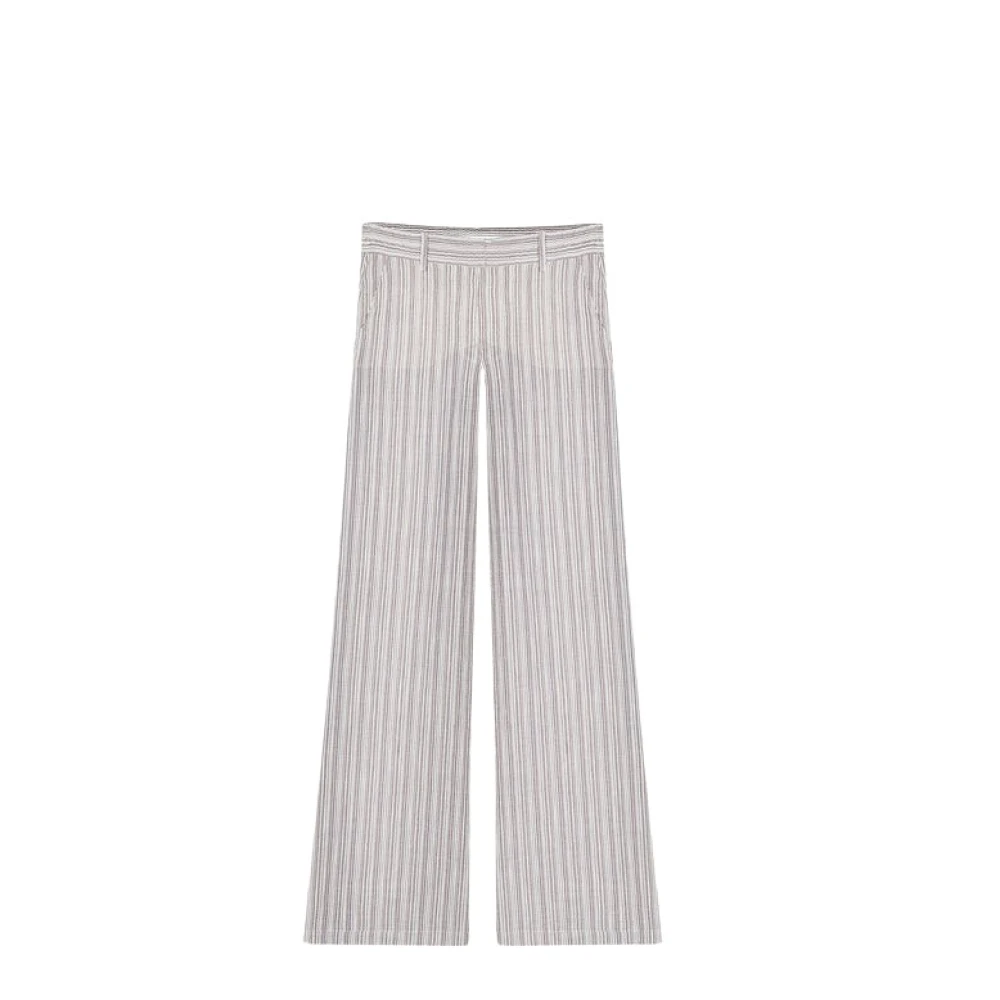 Masscob Wide Trousers Gray Dames