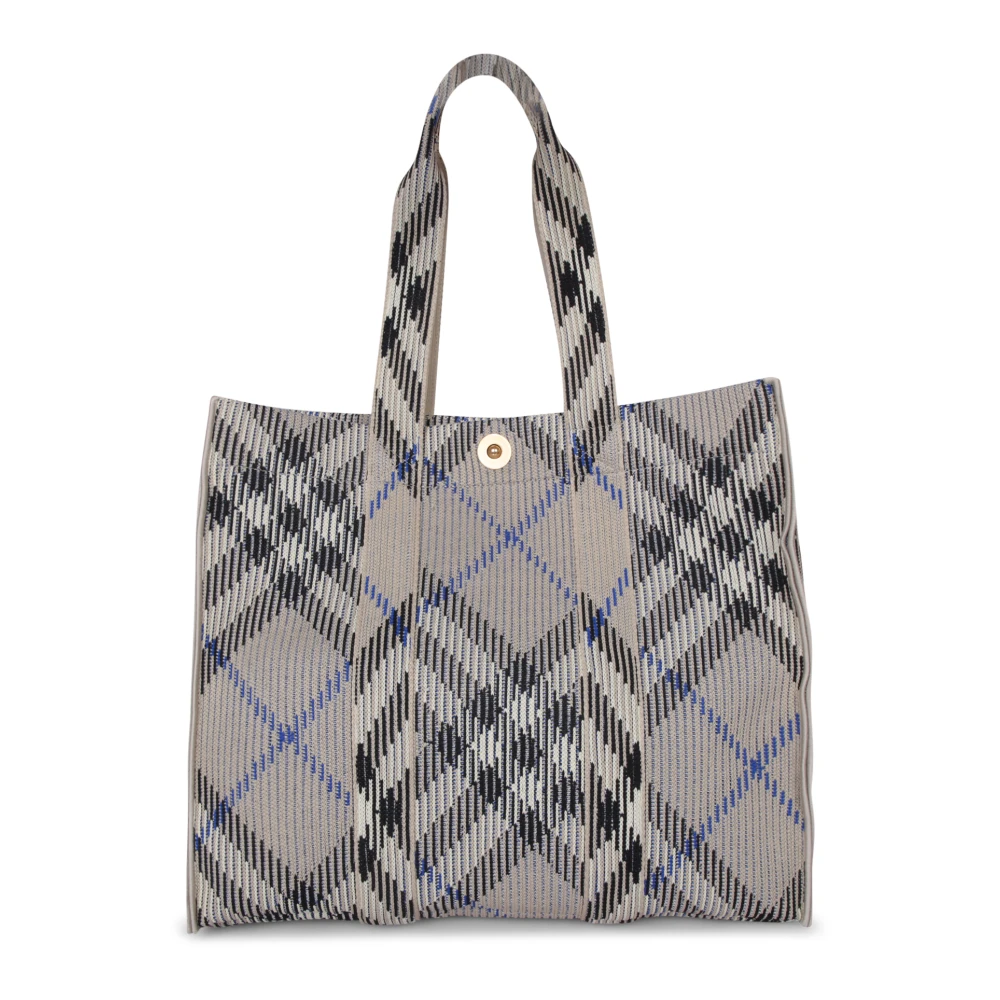 Burberry Check Print Tote Style Tas Multicolor Dames