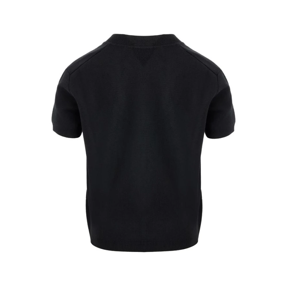 Bottega Veneta Zwarte Kasjmier Stijlvolle Trui Black Dames