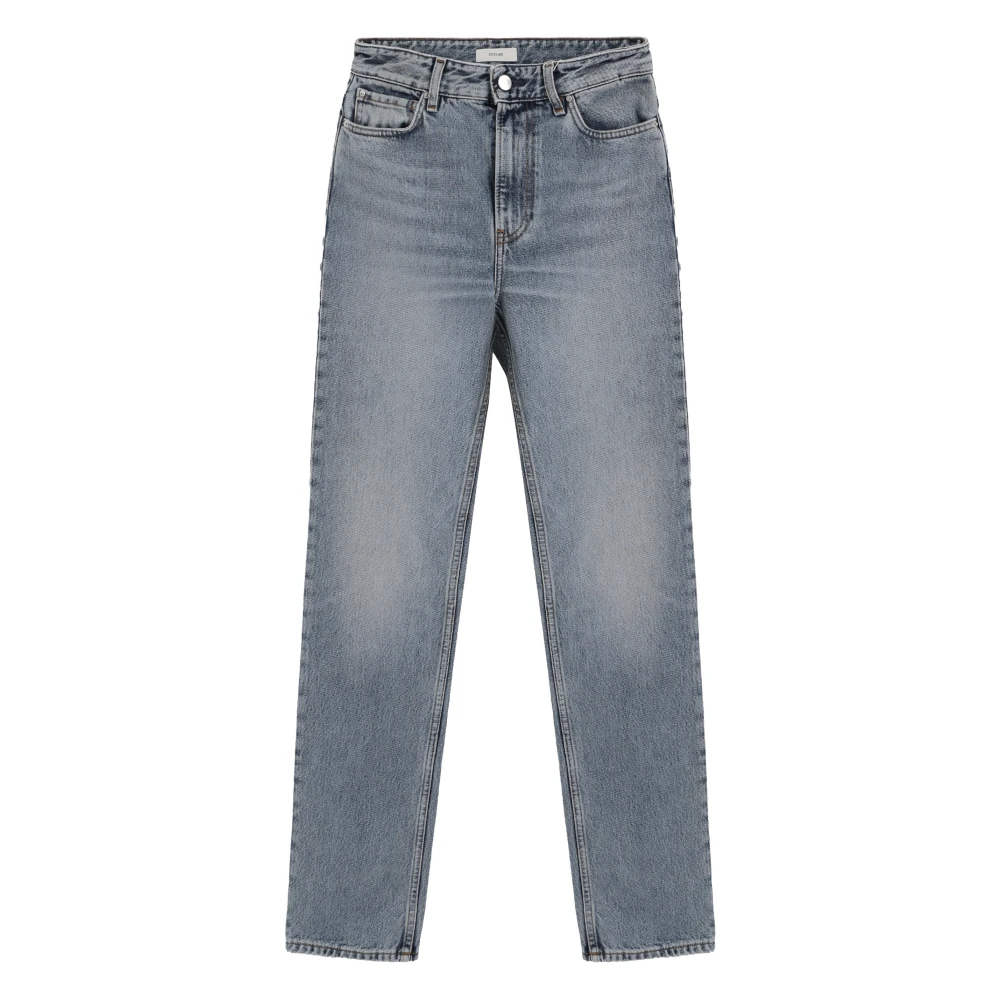 Totême Women's Blue High Slim Denim