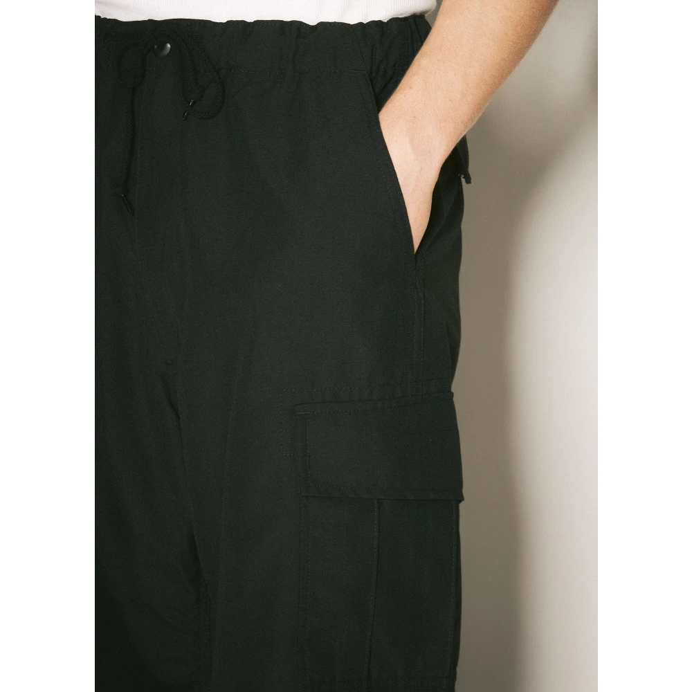 Comme des Garçons Wollen Cargo Broek Black Heren
