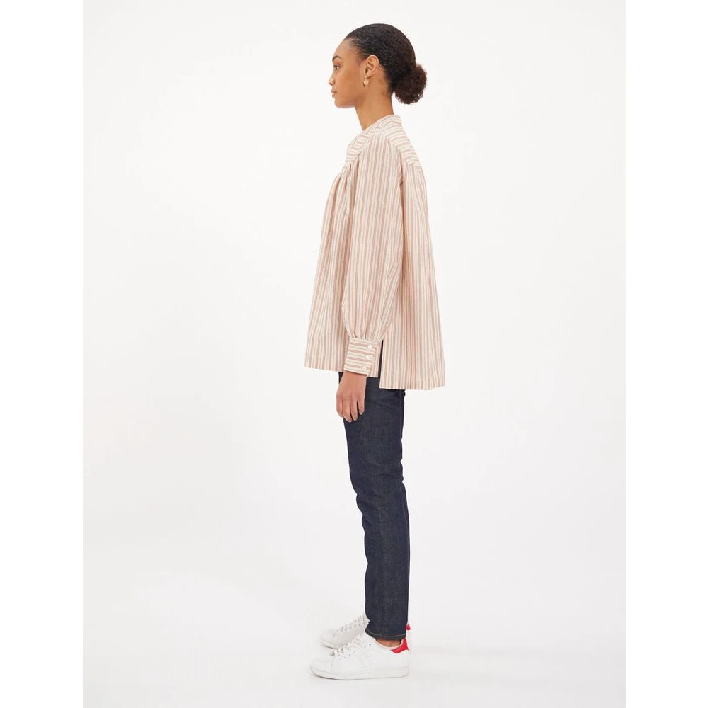 Ines De La Fressange Paris Elegante Gestreepte Blouse Multicolor Dames