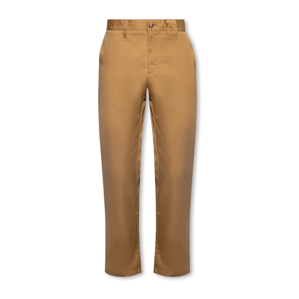 Trousers > Straight Trousers - - Burberry - Modalova