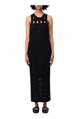 black-knit-maxi-dress