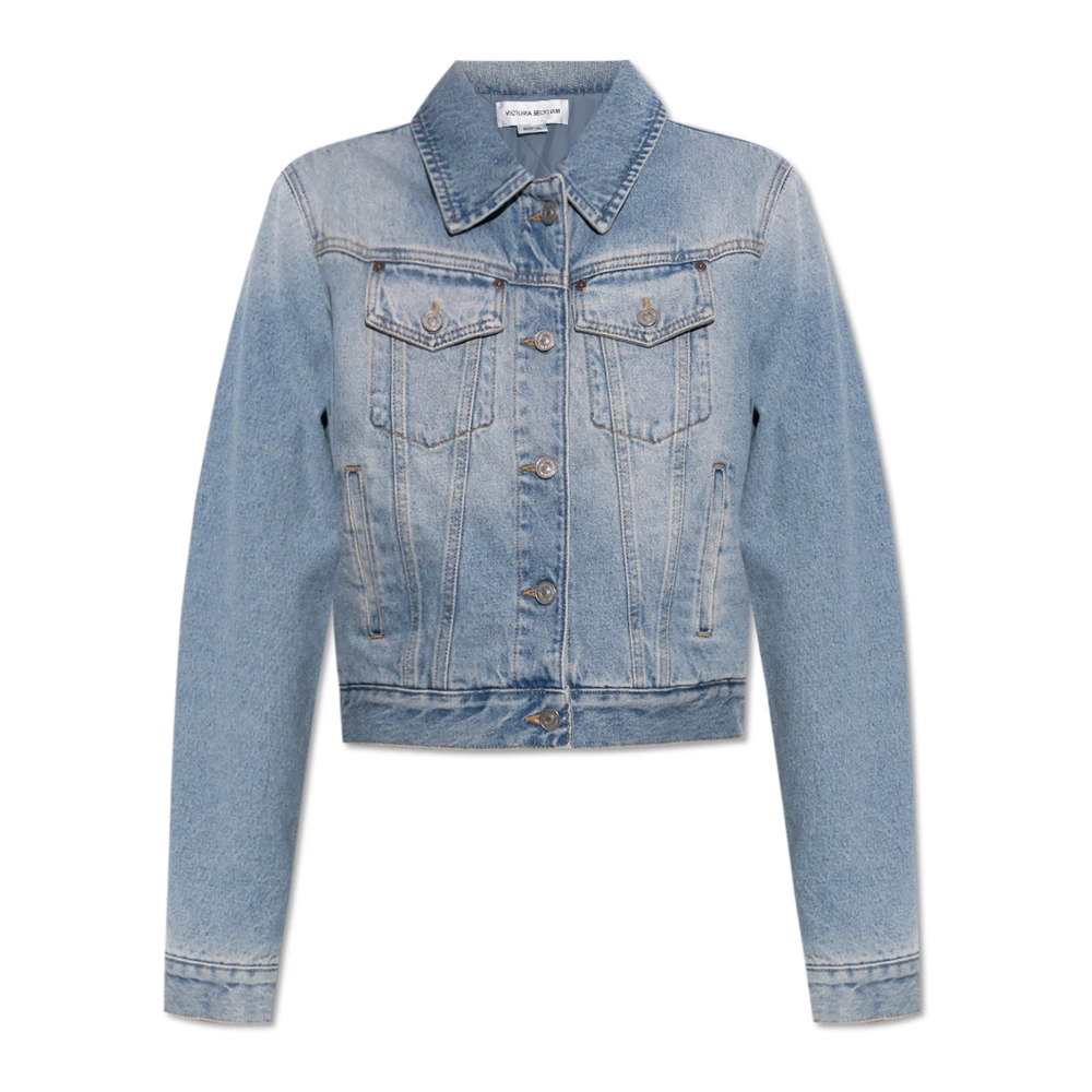 Jackets > Denim Jackets - - Victoria Beckham - Modalova
