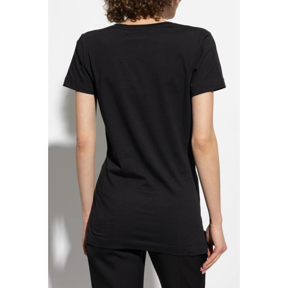 Vivienne Westwood T-shirt met logo Black Dames