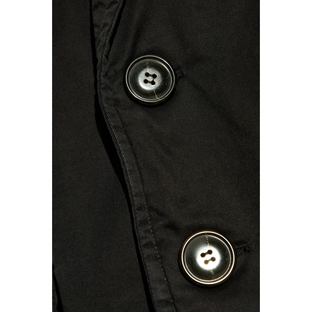 Dsquared2 Jas met zakken Black Dames