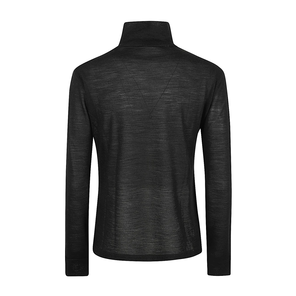 Mauro Grifoni Zwarte wollen trui Black Dames
