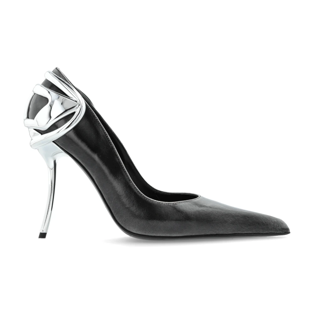 Diesel Donna Nero Scarpe, 36 Eu, New,