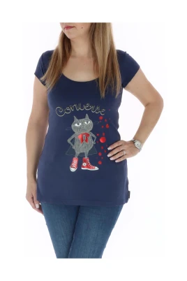 Casual Cat Superhero T-Shirt