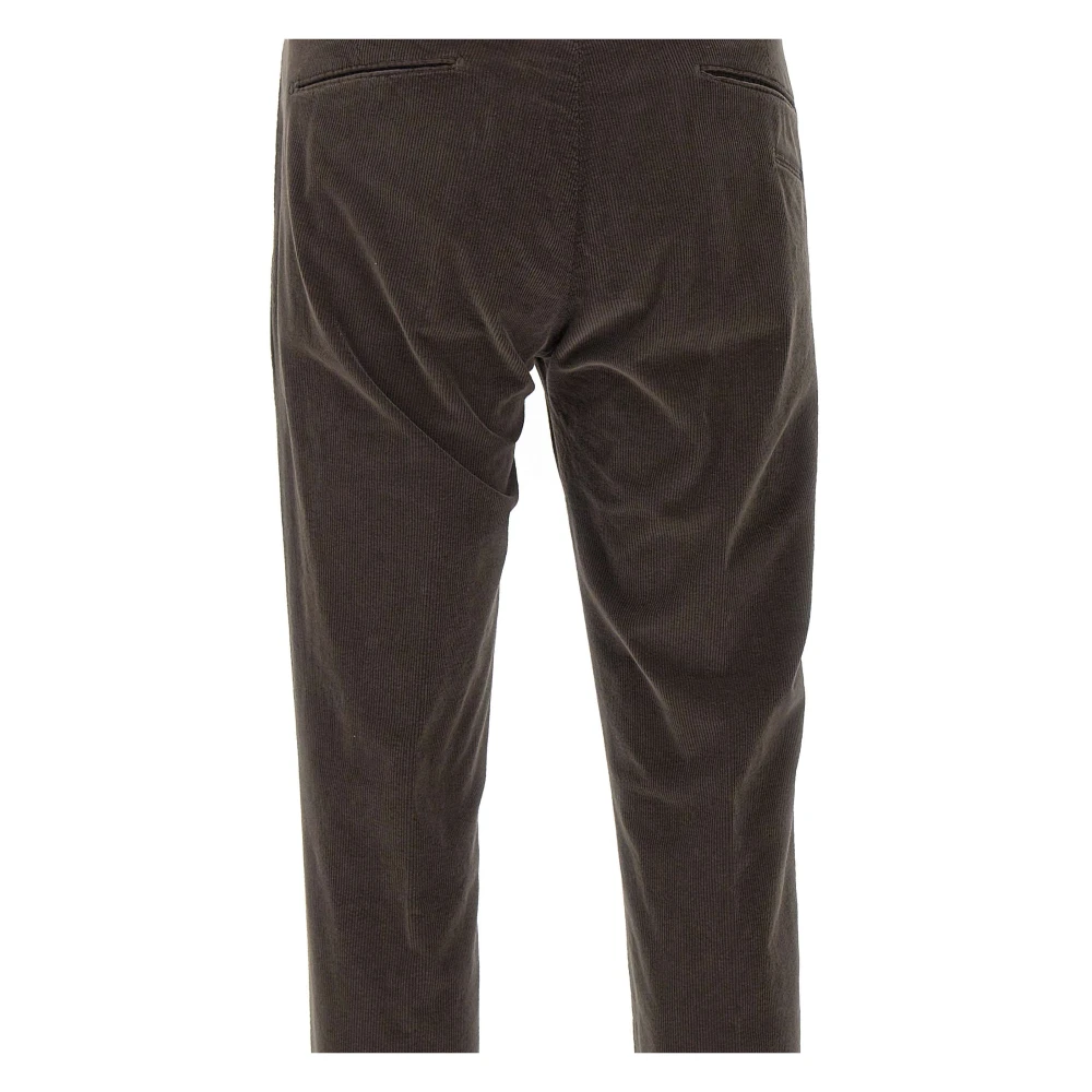Briglia Donkerbruine Corduroy Katoenen Broek Brown Heren