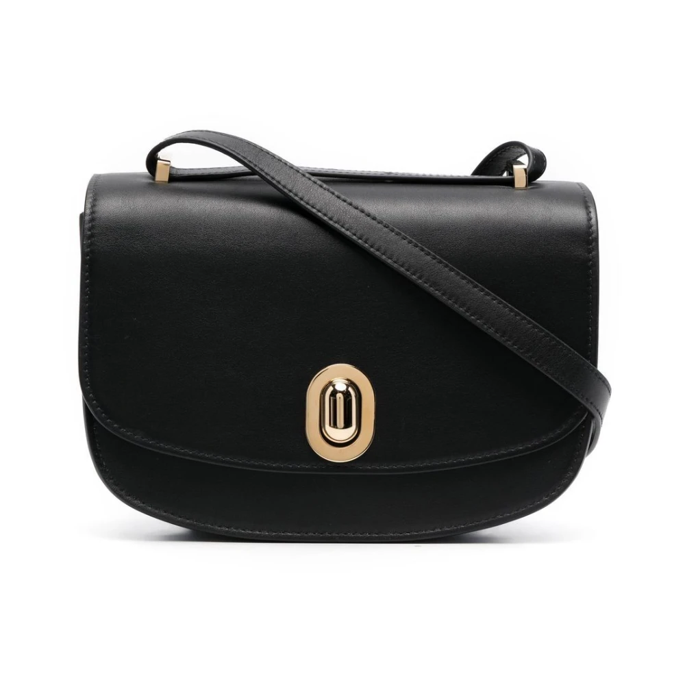 Savette Zwart Goud Hardware Tondo 22 Black Dames