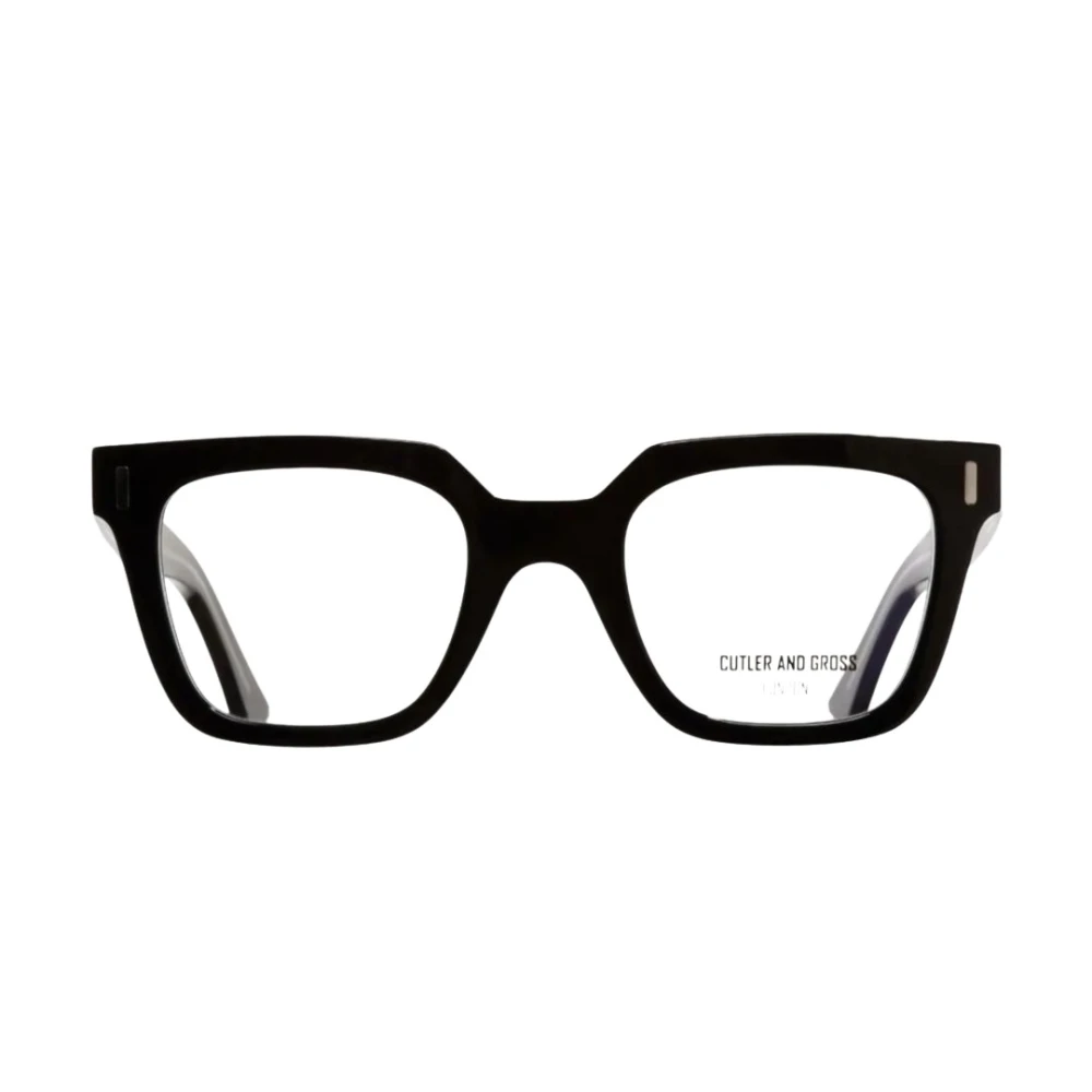 Cutler And Gross Zwarte Acetaat Optische Bril Black Unisex